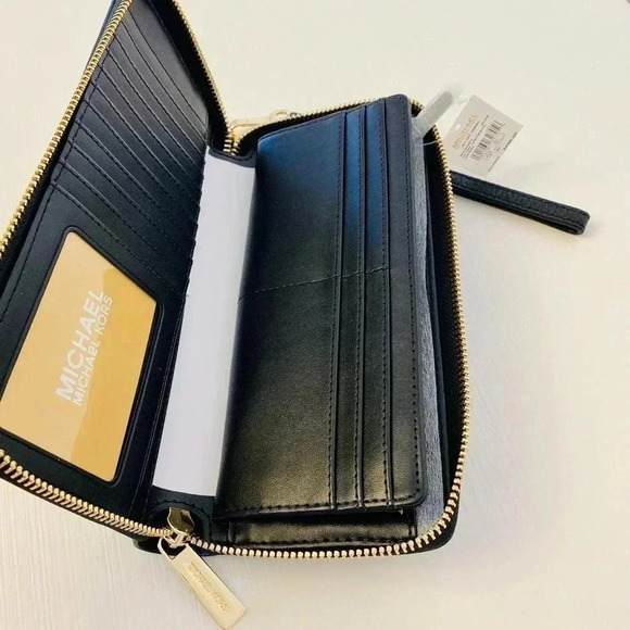 Michael kors large continental wallet black - Picture 4 of 6